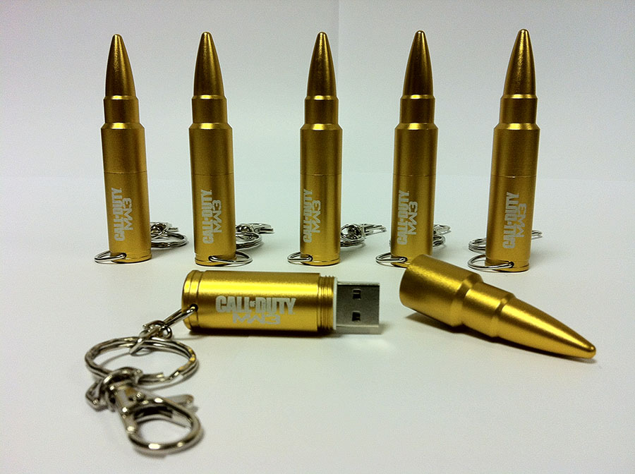 Custom Bullet Shaped USB