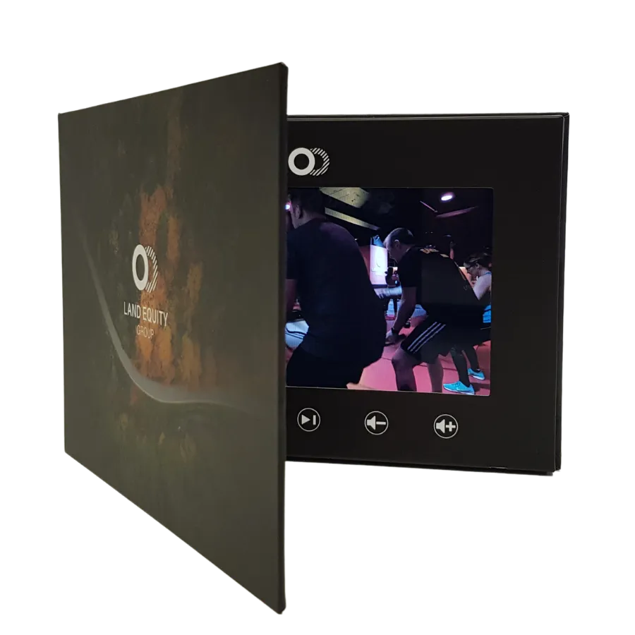 Video Brochure Hardback