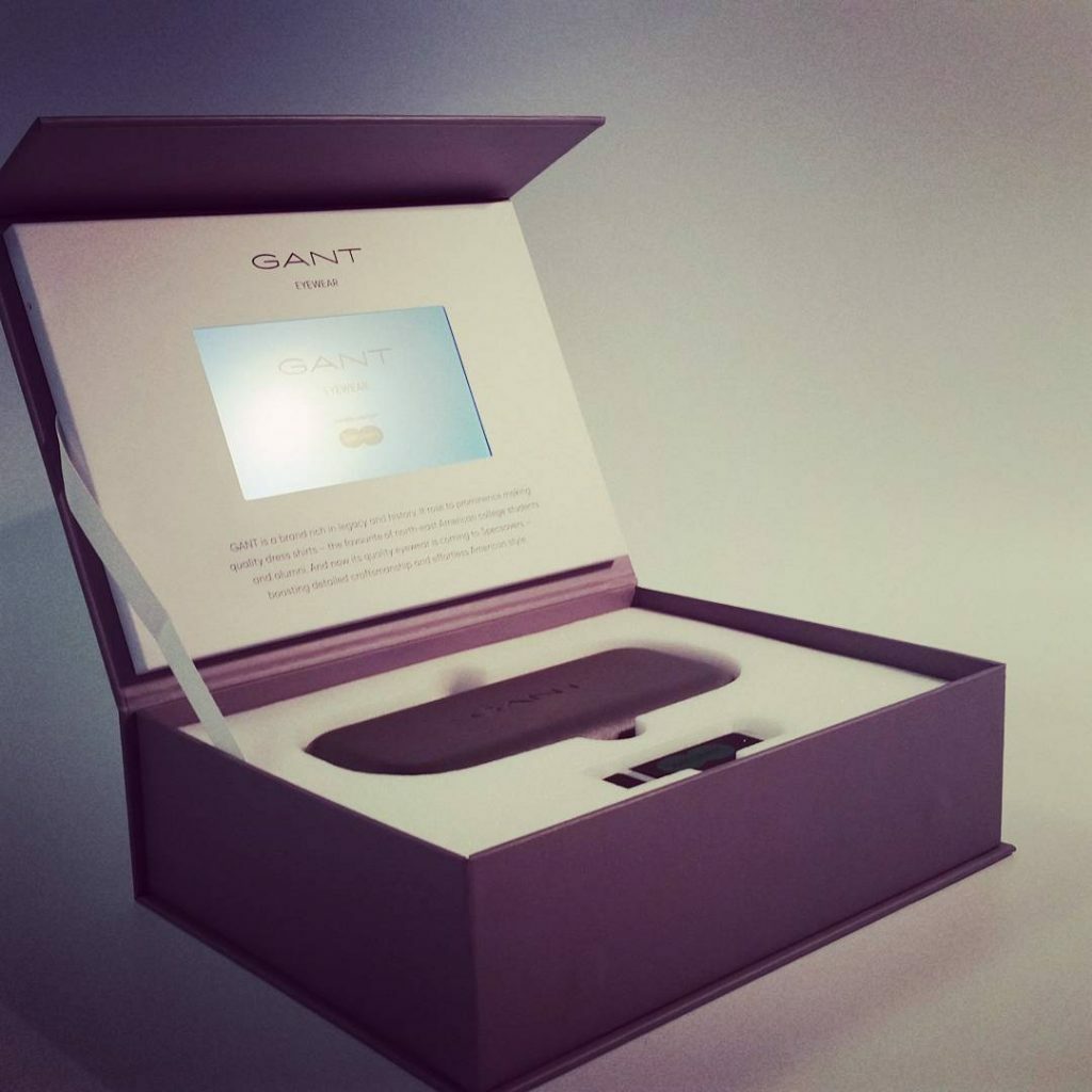 Gant Video Brochure In A Box