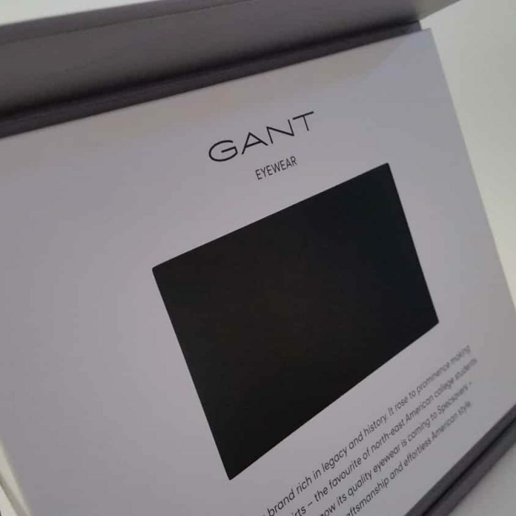 Gant Video Brochure In A Box