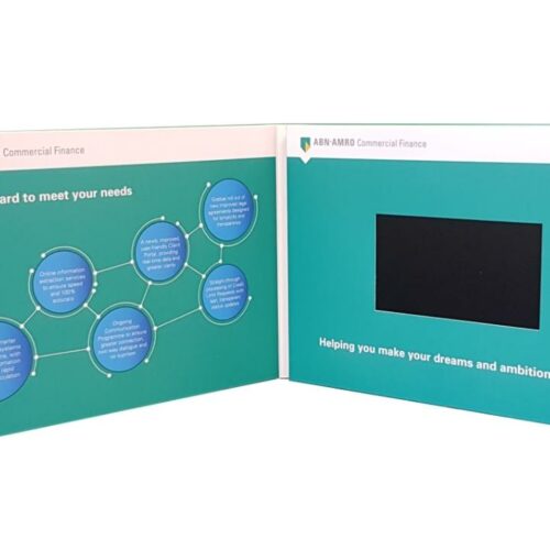 A5 Video Brochure 4.3 inch screen