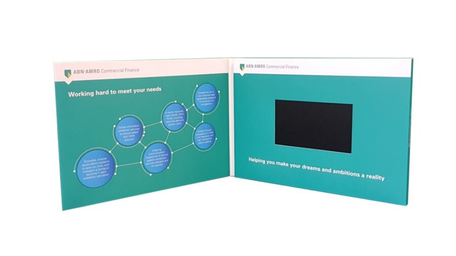 A5 Video Brochure 4.3 inch screen