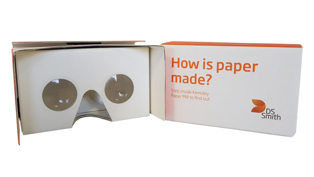 Recyclable Cardboard VR Goggles