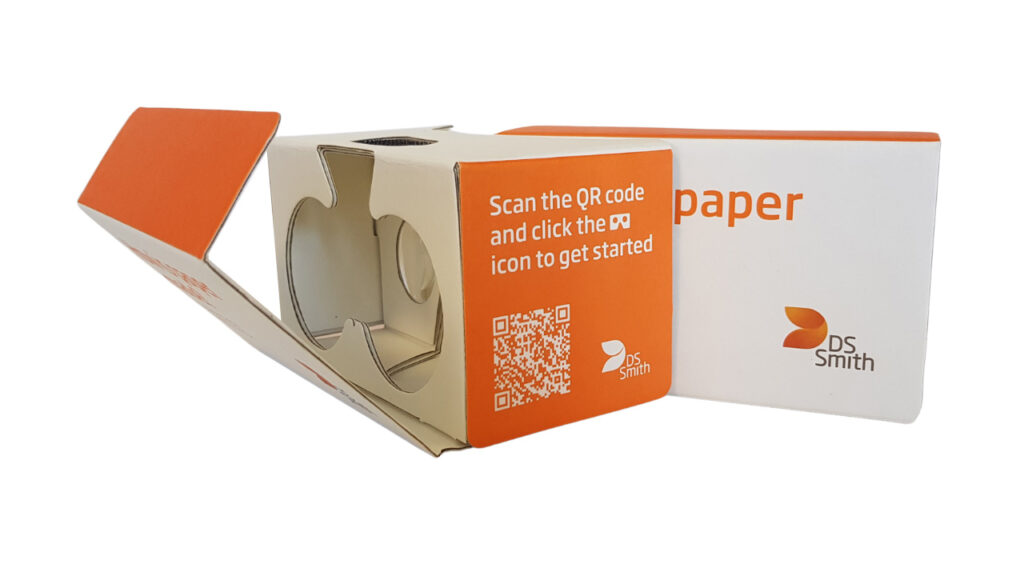 Recyclable Cardboard VR Goggles