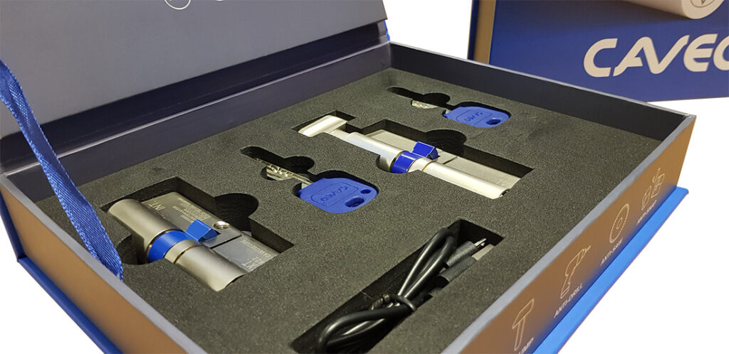 Video Brochure lock box